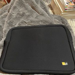 Case Logic Laptop Sleeve, Black Neoprene